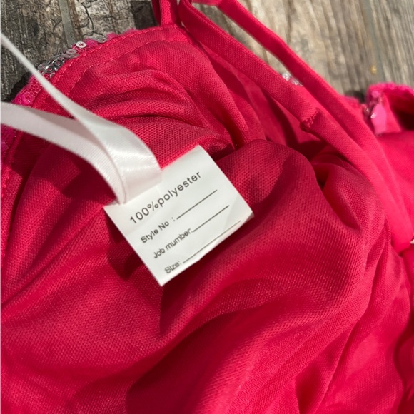 Stunning Pink Sequin Dress - Picture 5 of 9